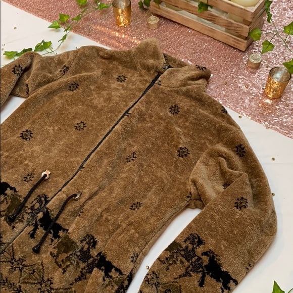 Black diamond jacket - Vintage, size M - Picture 5 of 8